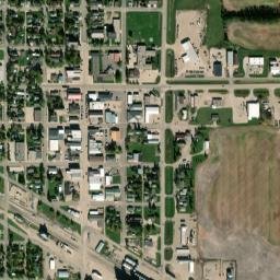 Langdon map(satellite map)