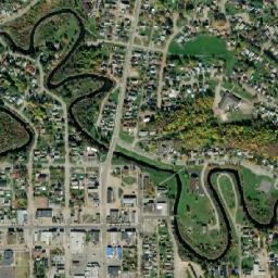 Atikokan map(satellite map)