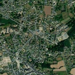 Plouézec map(satellite map)