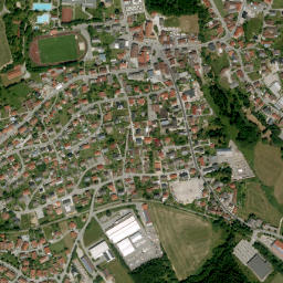 Schöllnach map(satellite map)