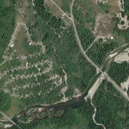 Going-To-The-Sun Road Browning MT High Resolution Satellite Map