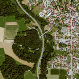 Röhrnbach map(satellite map)