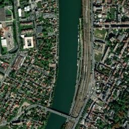 Villeneuve-Saint-Georges map(satellite map)