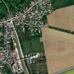 Esternay map(satellite map)