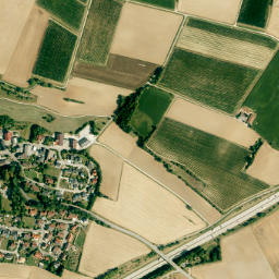 Train map(satellite map)