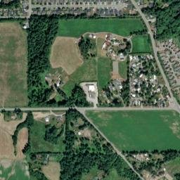 Cowichan Bay map(satellite map)