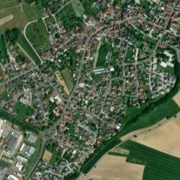 Lichtenau map(satellite map)