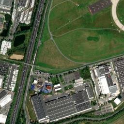 Chilly-Mazarin map(satellite map)