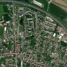 Fontenay-Trésigny map(satellite map)