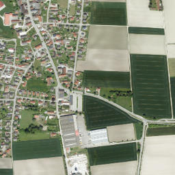 Genderkingen map(satellite map)