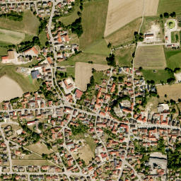 Burgheim map(satellite map)
