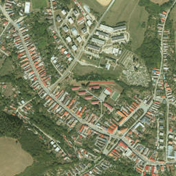 Medzev map(satellite map)