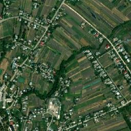 Obertyn map(satellite map)