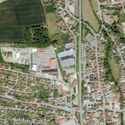 Ergoldsbach map(satellite map)