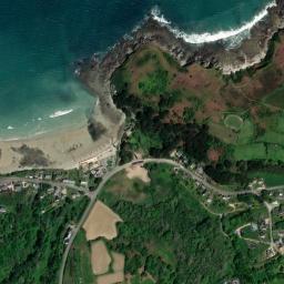 Satellite view of Plage du Moulin de la Rive