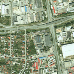 Košice IV map(satellite map)