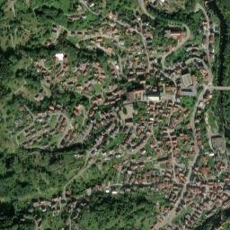 Forbach map(satellite map)