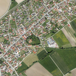 Tapfheim map(satellite map)