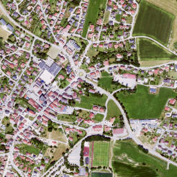 Hutthurm map(satellite map)