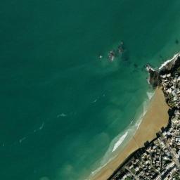 Satellite view of Plage de Rochebonne