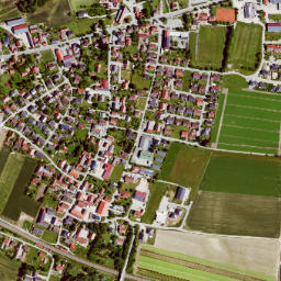 Künzing map(satellite map)
