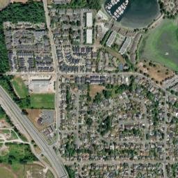 North Saanich map(satellite map)