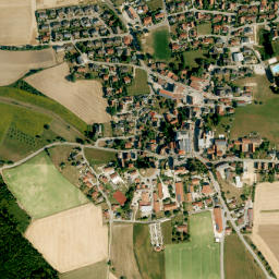Hohenthann map(satellite map)
