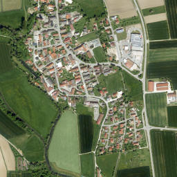 Ziertheim map(satellite map)