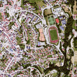 Hauzenberg map(satellite map)