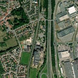 Houdemont map(satellite map)
