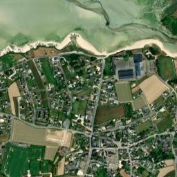 Guissény map(satellite map)