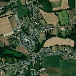 Pléguien map(satellite map)