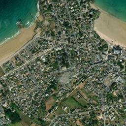 Saint-Lunaire map(satellite map)