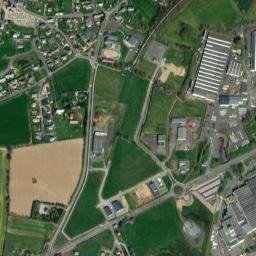 Romagny map(satellite map)
