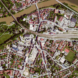 Vilshofen map(satellite map)