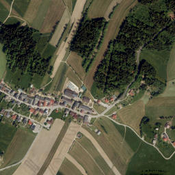 Nebelberg map(satellite map)