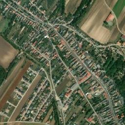 Hausbrunn map(satellite map)