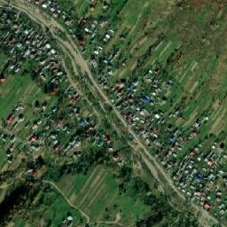 Bytkiv map(satellite map)