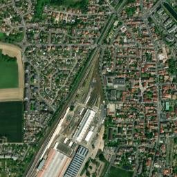 Hœnheim map(satellite map)