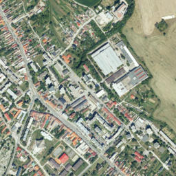 Vrbové map(satellite map)