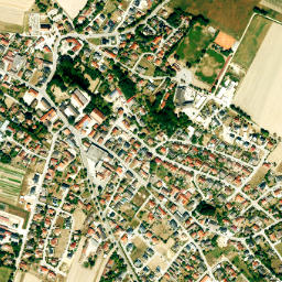Pörnbach map(satellite map)
