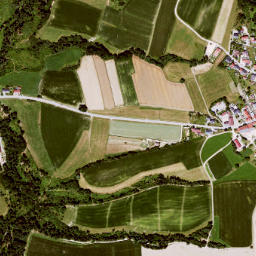 Thyrnau map(satellite map)