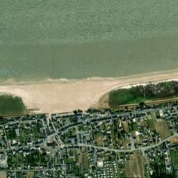 Cherrueix map(satellite map)