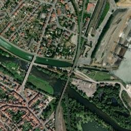 Pont-Saint-Vincent map(satellite map)