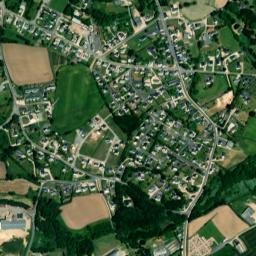 Plouzévédé map(satellite map)