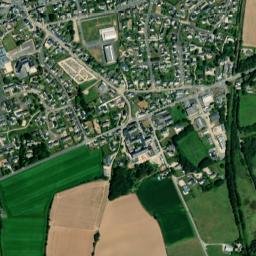 Taulé map(satellite map)