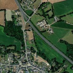Pédernec map(satellite map)