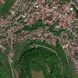 Gruibingen map(satellite map)