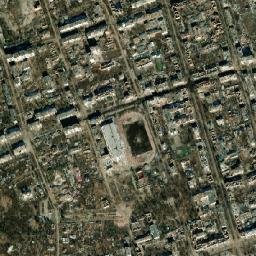 Bakhmut map(satellite map)