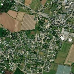 Landéda map(satellite map)